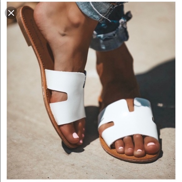 Elite White Sandals - Picture 2 of 6